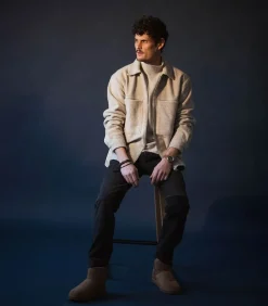 Surchemise Homme Zippee Isak Zip Ciment