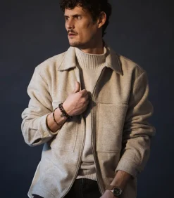 Surchemise Homme Zippee Isak Zip Ciment