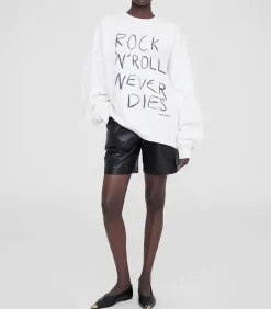 Sweat-Shirt Miles Rock N Roll Ivoire