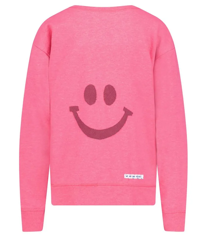 Sweat-Shirt Vintage Smile Joy X Jane De Boy Rose
