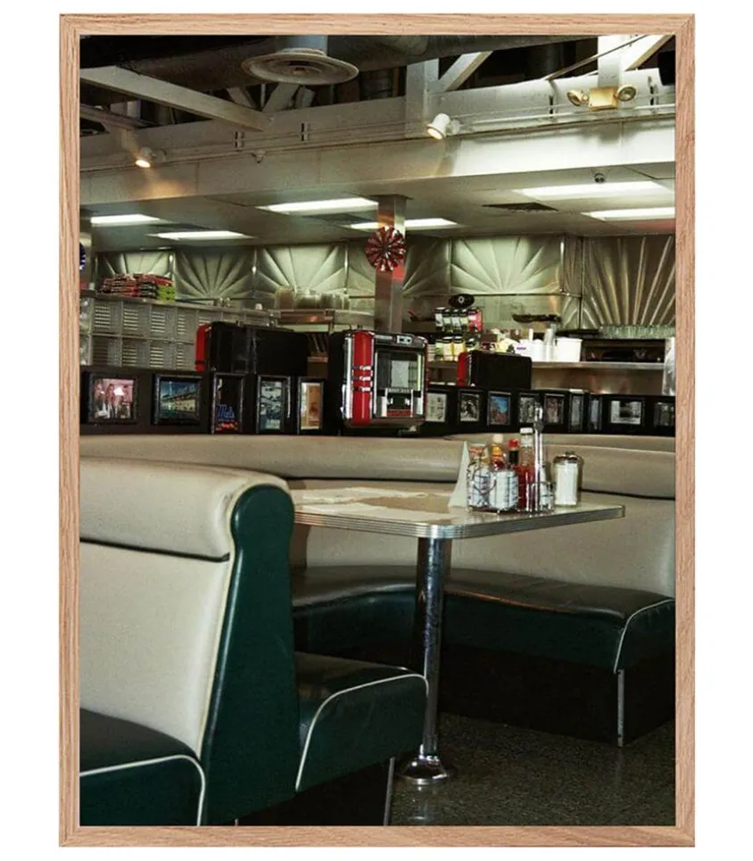 Tableau Avec Cadre "Beauty School Drop Out" 30X40Cm