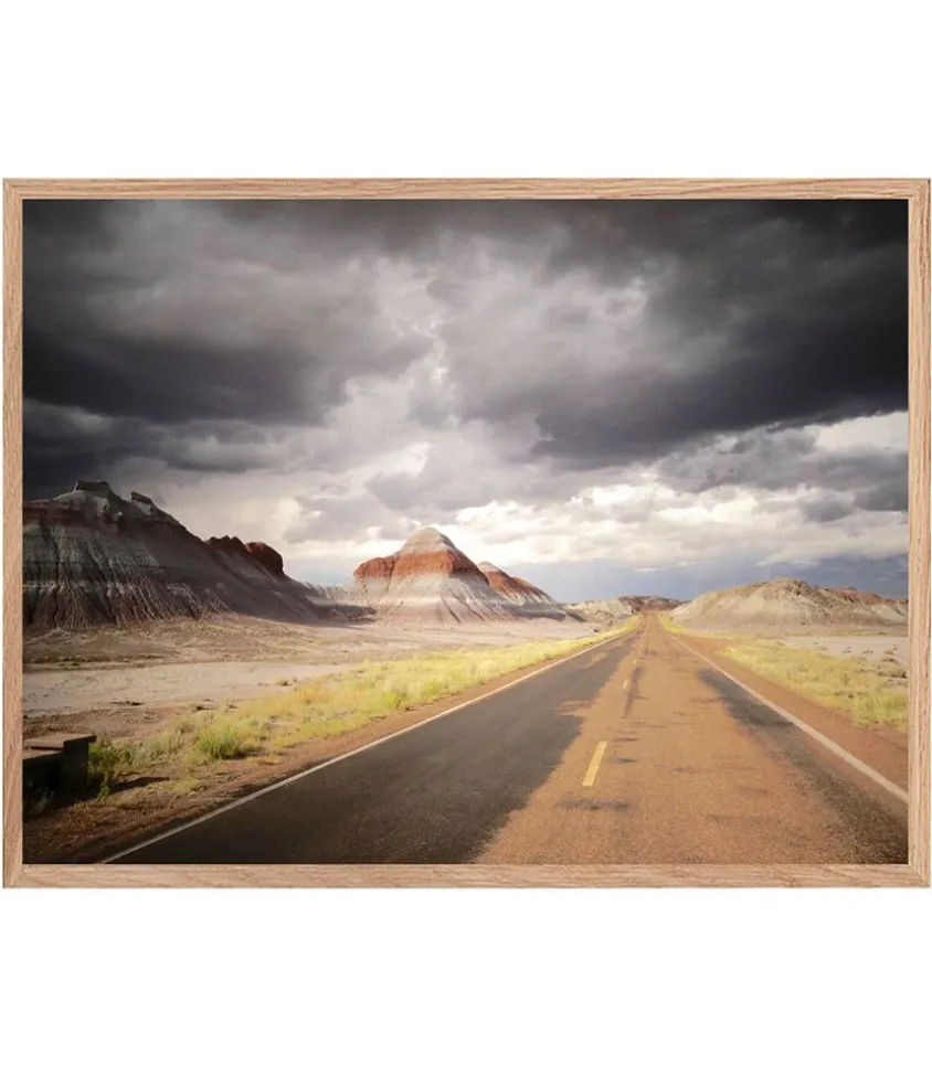 Tableau Avec Cadre "Mars" 30X40Cm