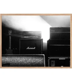 Tableau Avec Cadre "Sound Light" 30X40Cm