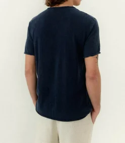 Tee-Shirt A Manches Courtes Homme Sonoma Navy Vintage