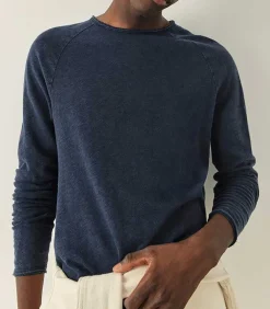 Tee-Shirt A Manches Longues Homme Sonoma Navy Vintage