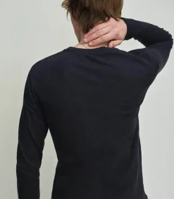 Tee-Shirt Homme Bysapick Manches Longues Navy
