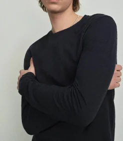 Tee-Shirt Homme Bysapick Manches Longues Navy