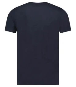 Tee-Shirt Homme Harold Col Rond Manches Courtes Marine