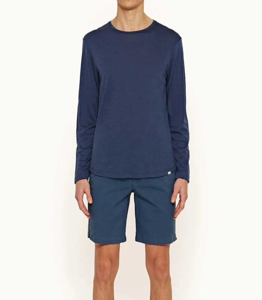 Tee-Shirt Ob-T Ls Merino Classic Blue