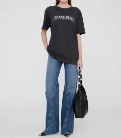 Tee-Shirt Walker Doodle Vintage Black