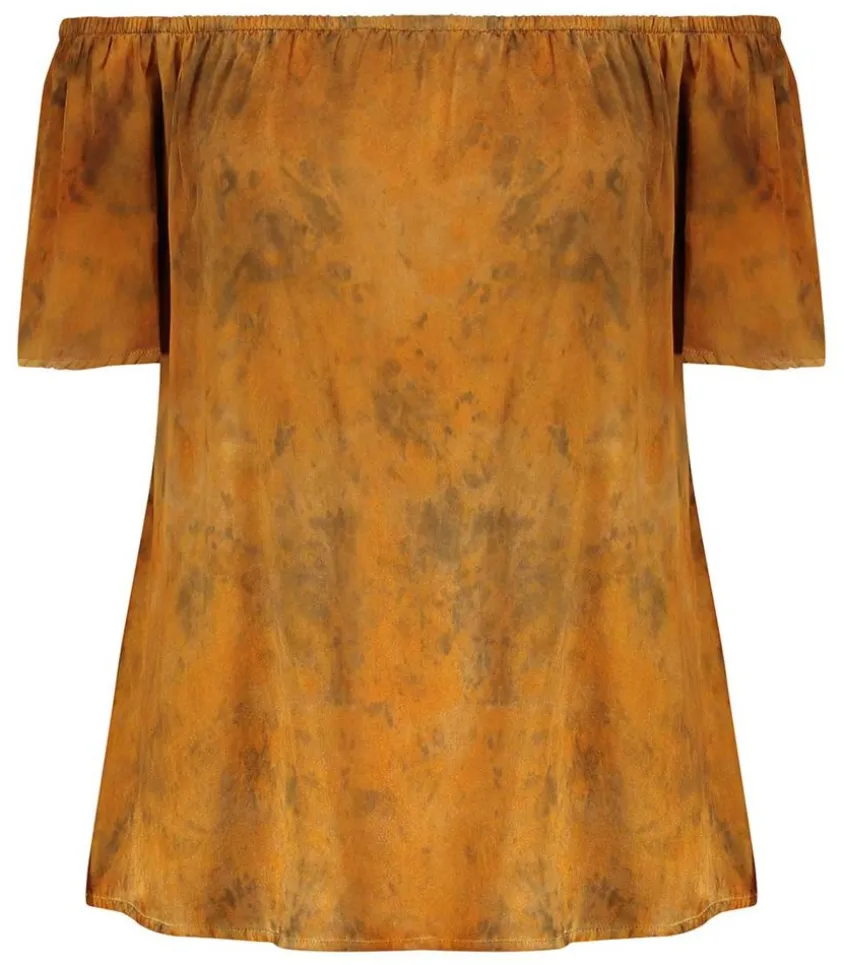 Top A Epaules Denudees En Soie Marmalade