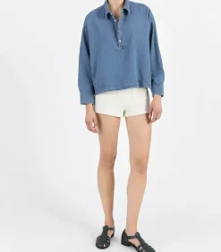 Top Mondo Washed Denim