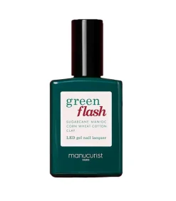 Vernis Semi-Permanent Green Flash Dark Pansy