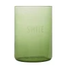 Verre Favorite Drinking Glass Smile Green