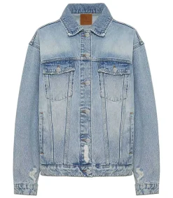 Veste En Jean Oversize Rory Vintage Blue