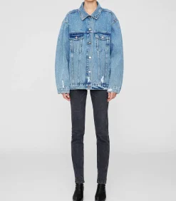 Veste En Jean Oversize Rory Vintage Blue