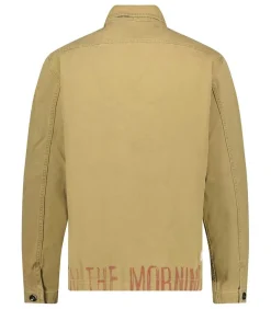 Veste En Toile Homme Andrea Camel