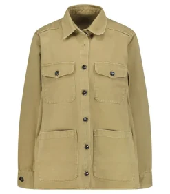 Veste Zaffiro En Toile Camel
