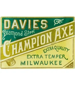 Vide-Poches Vintage "Champion Axe"