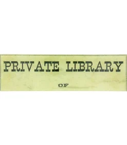 Vide-Poches Vintage "Private Library"